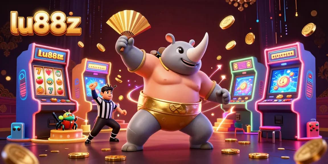 Experience thrilling play at lu88z with vibrant slot game battles featuring dynamic characters.