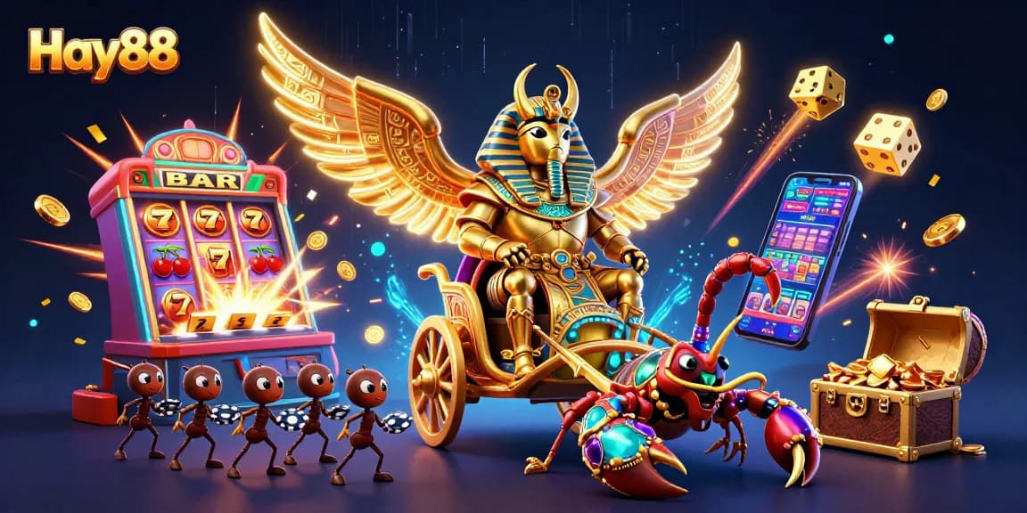 Winning slots strategies and jackpots come alive with Hay88's vibrant casino scene.