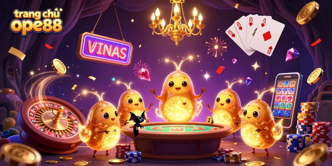 Experience excitement at the trang chủ ope88 casino with glowworms lighting the way!