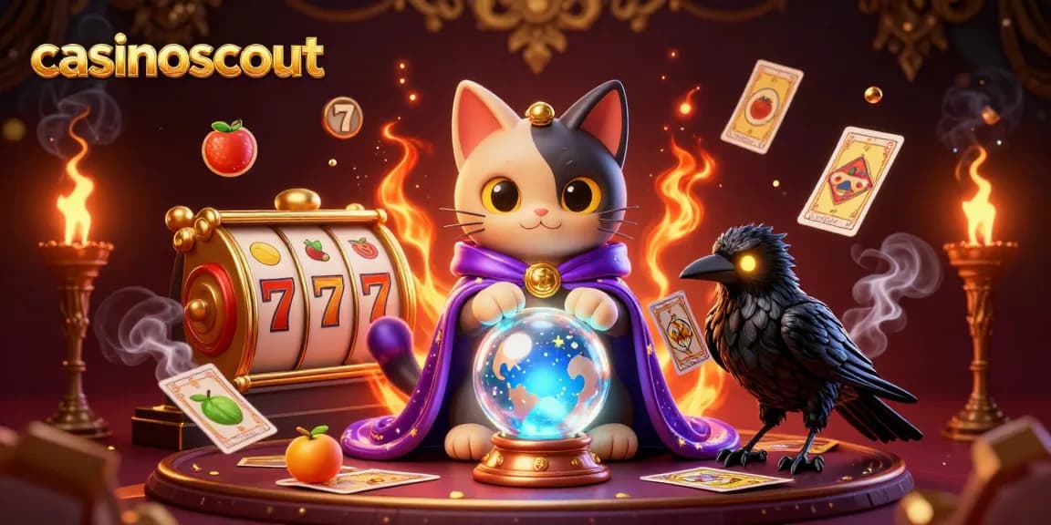 Experience the excitement at casinoscout with dynamic 3D online casino elements and characters.