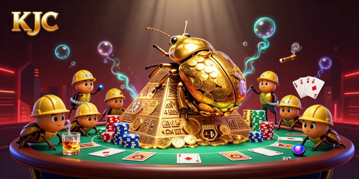 KJC offers bettors an exhilarating casino experience with gold coin treasures and strategic poker plays.