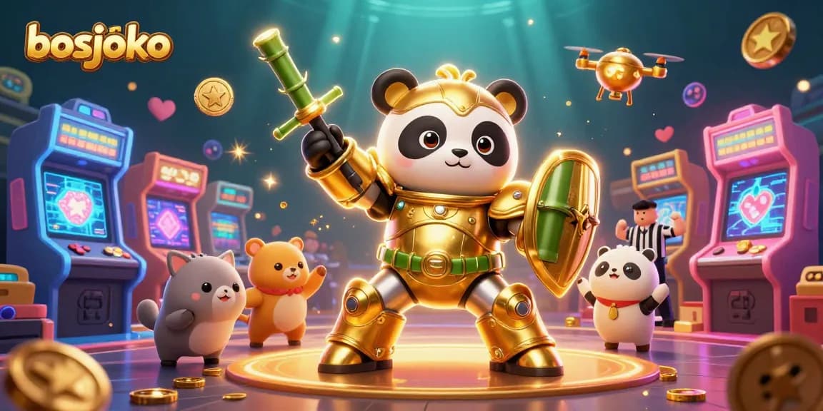 Bosjoko menghadirkan pengalaman bermain slot yang menarik dengan karakter unik dalam arena penuh warna.