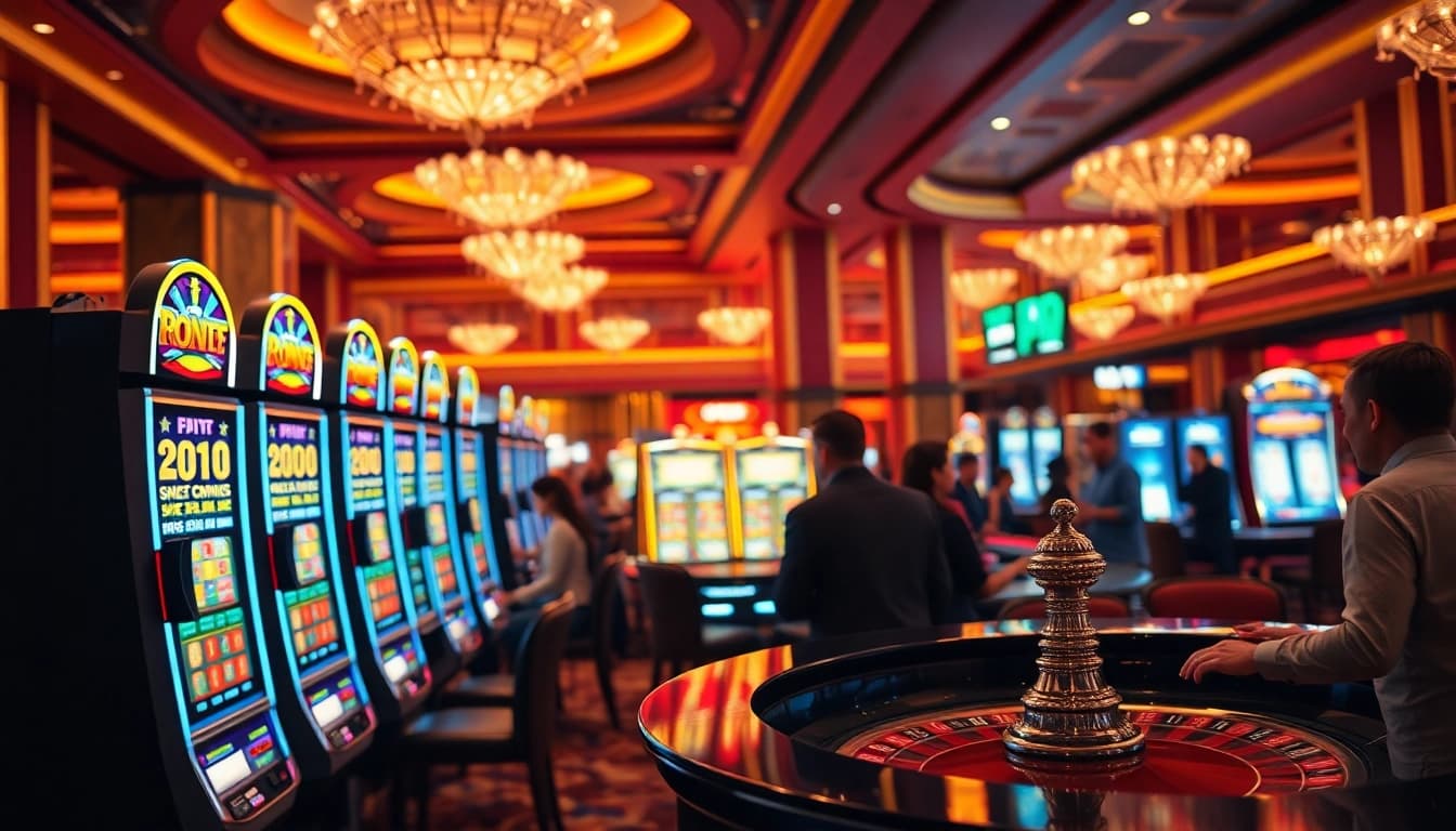 Menangkan emasputihtoto di kasino dengan variasi slot dan meja roulette.