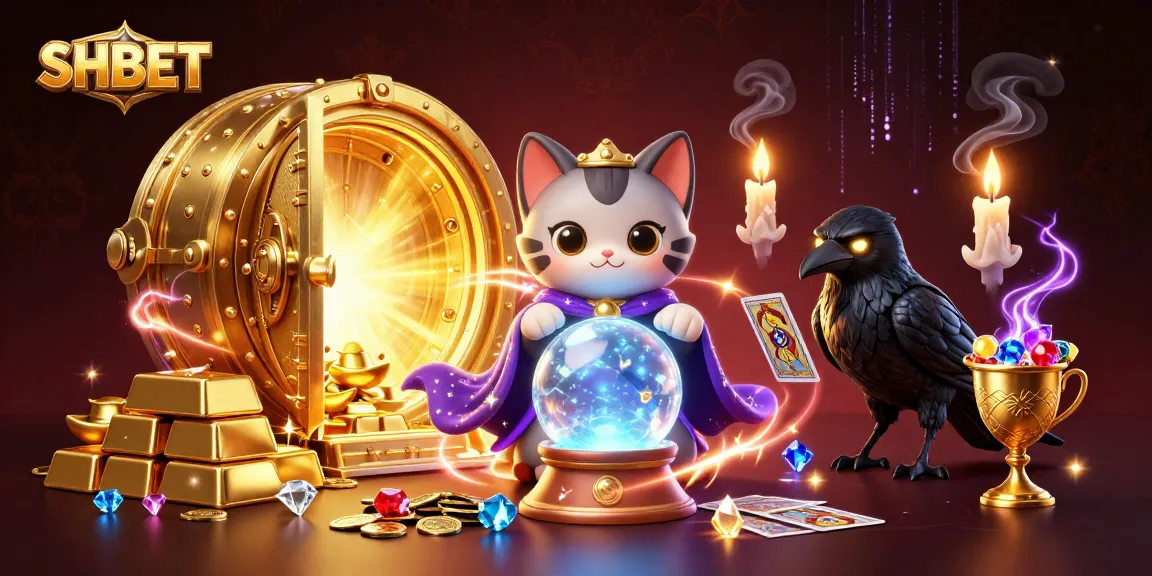 Engage with SHBET's thrilling casino universe surrounded by mystics, treasures, and dynamic elements.