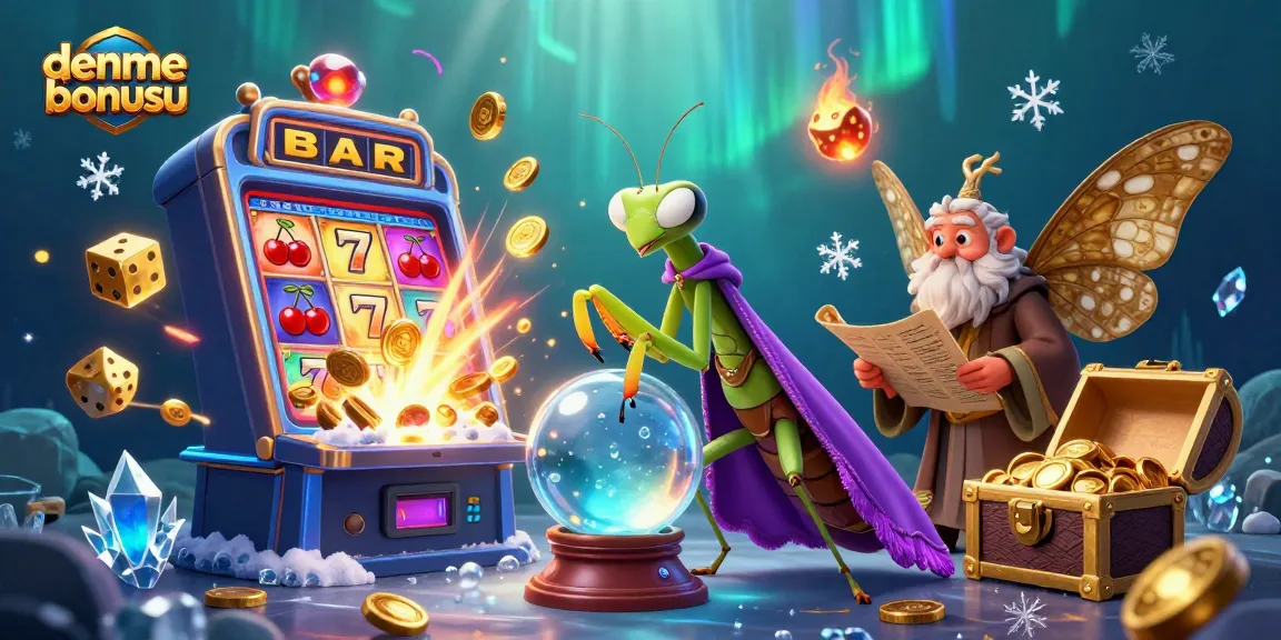Experience the deneme bonusu opportunities with a vibrant 3D casino scene showcasing dynamic elements.