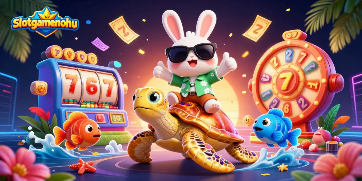 Experience the thrill of winning at slotgamenohu with dynamic scenes of jackpot excitement and colorful gaming elements.