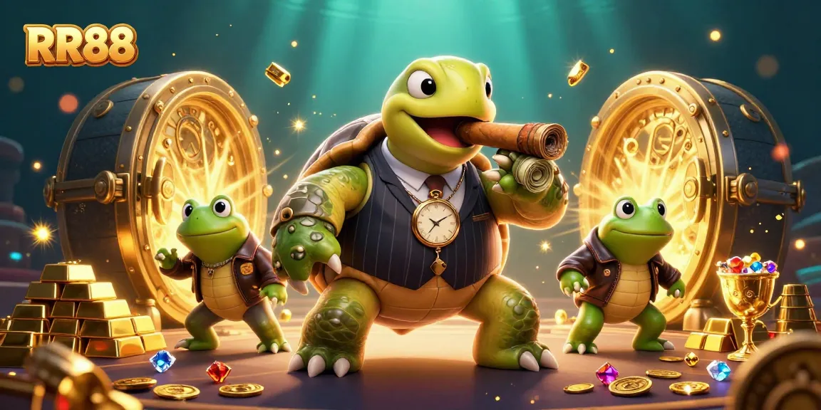 Engage with exciting RR88 gameplay amidst vibrant casino elements and dynamic characters.