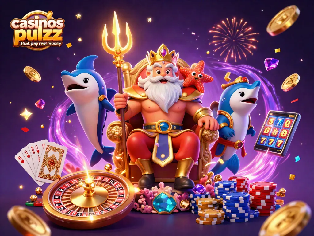 Experience casinos like pulsz that pay real money with vibrant gaming elements and characters.