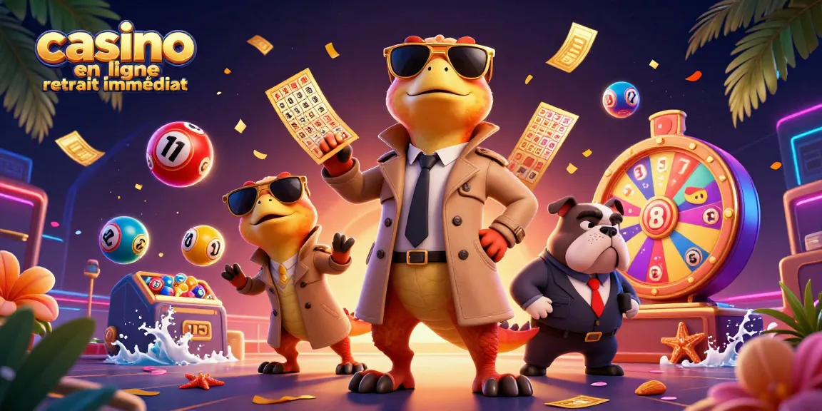 Gagnez avec le casino en ligne retrait immédiat, voyant les raptors en trench coat et le bulldog.