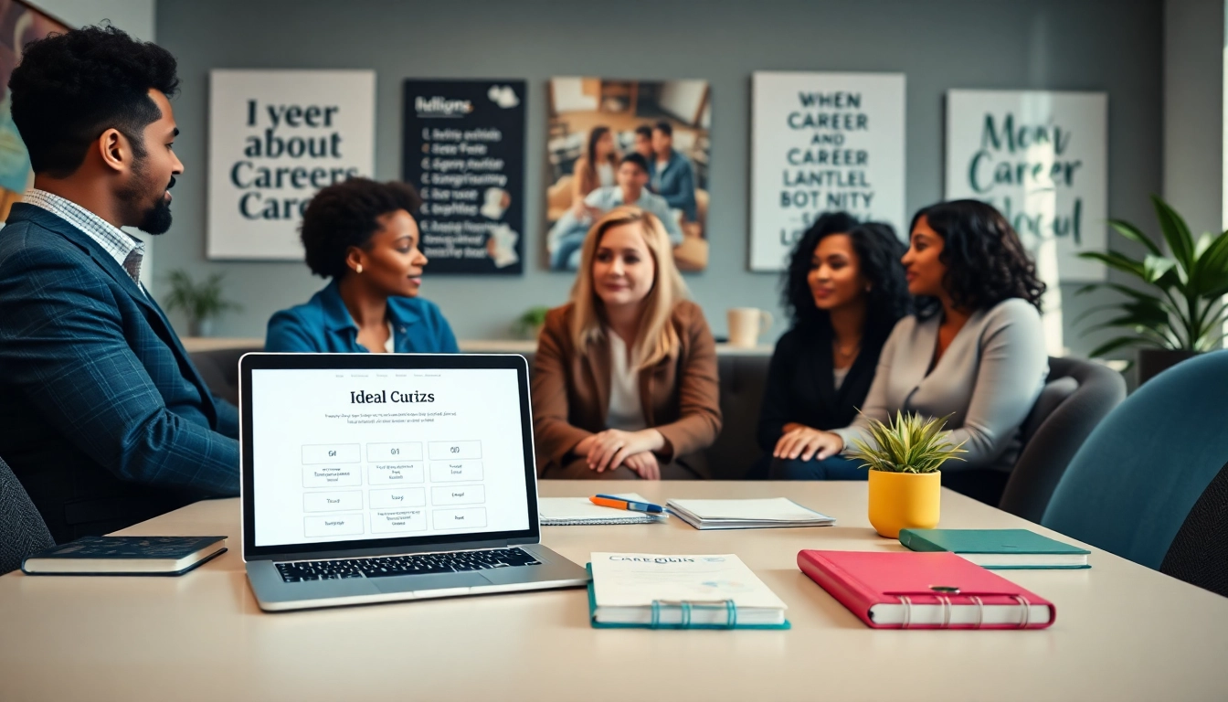 Coaching individuals to uncover their Ideal Career in an inspiring office setting.