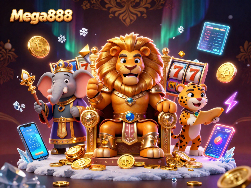 เล่นเกมสล็อตออนไลน์ mega888 ผ่านมือถือ กับกราฟิกสุดสวย เปิดโอกาสทำเงินได้จริง