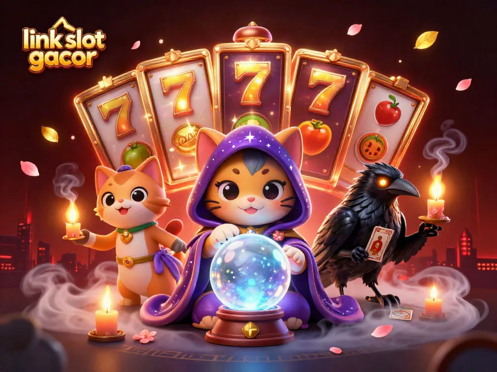 Menang besar dengan link slot gacor: ilustrasi kasino digital yang penuh warna
