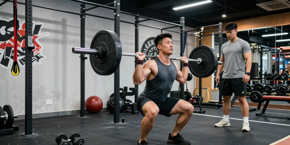 Bodybuilder lifting weights showcasing Prime Pharma Steroids effect in a dynamic gym setting with intense focus.
