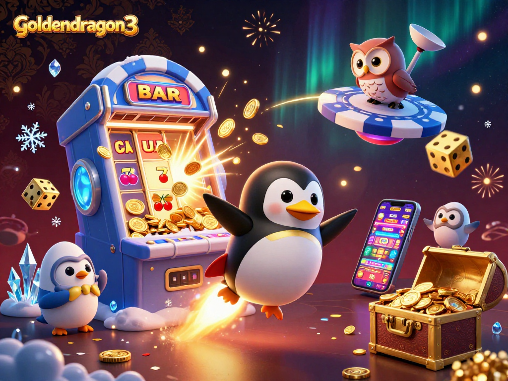 Experience thrilling spins and jackpots with goldendragon3 in an engaging casino atmosphere.