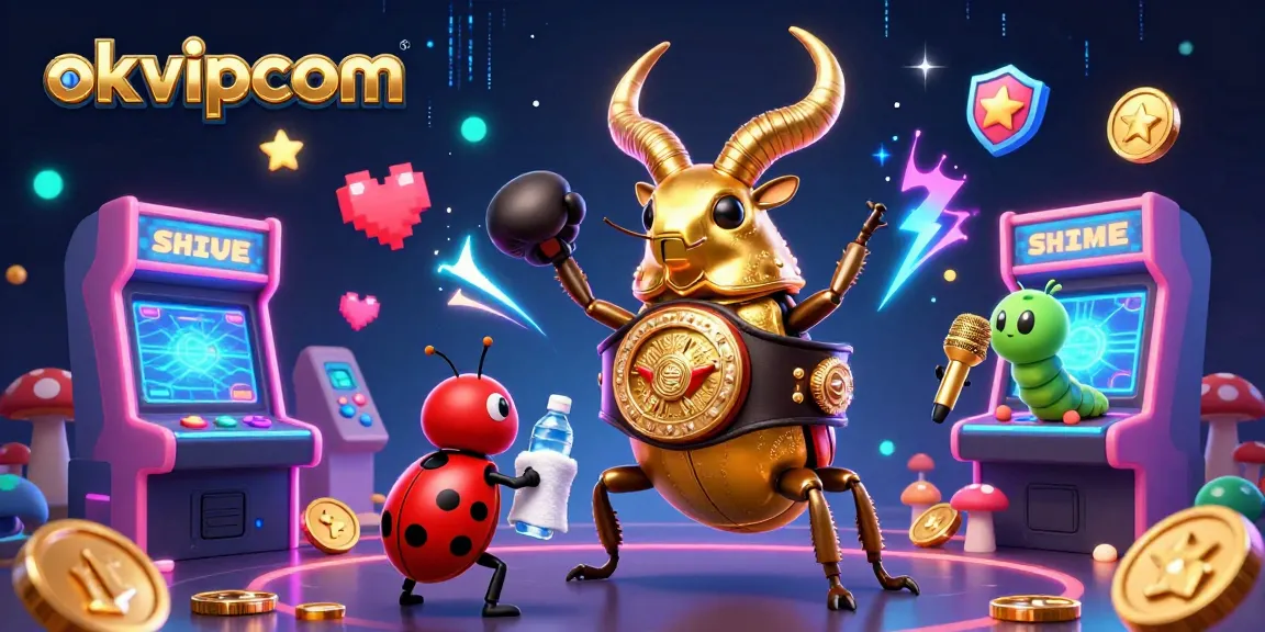 Engage in thrilling gameplay at okvipcom with vibrant casino-inspired 3D characters in action.