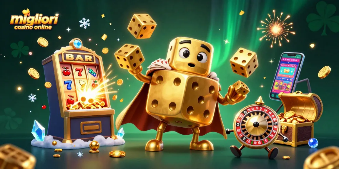 I migliori casino online presentano un golem di dadi dorati, insieme a giochi slot e jackpot esplosivi.