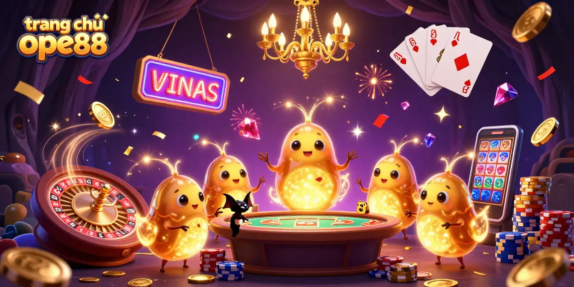 Experience excitement at the trang chủ ope88 casino with glowworms lighting the way!