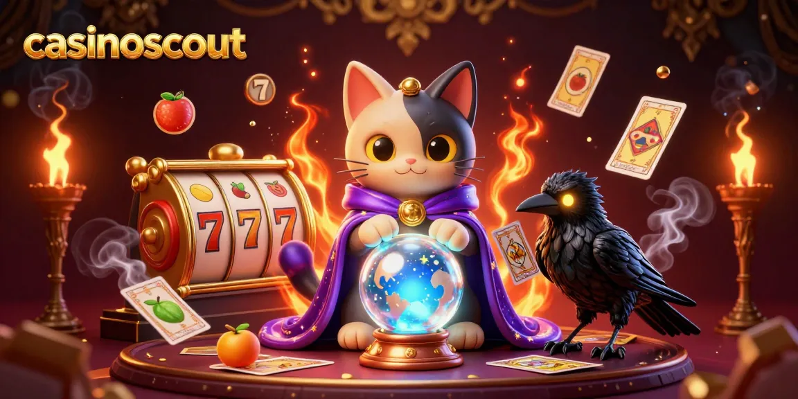 Experience the excitement at casinoscout with dynamic 3D online casino elements and characters.