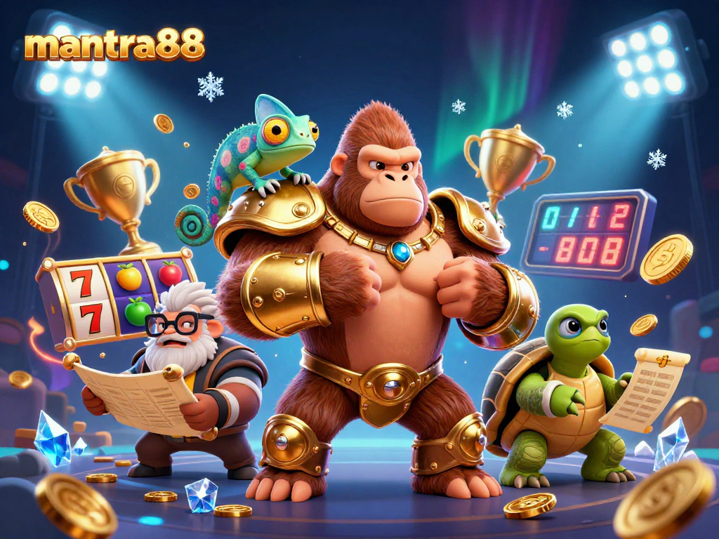 Experience exhilarating gameplay at mantra88 with thrilling slots, jackpots, and vibrant character action.