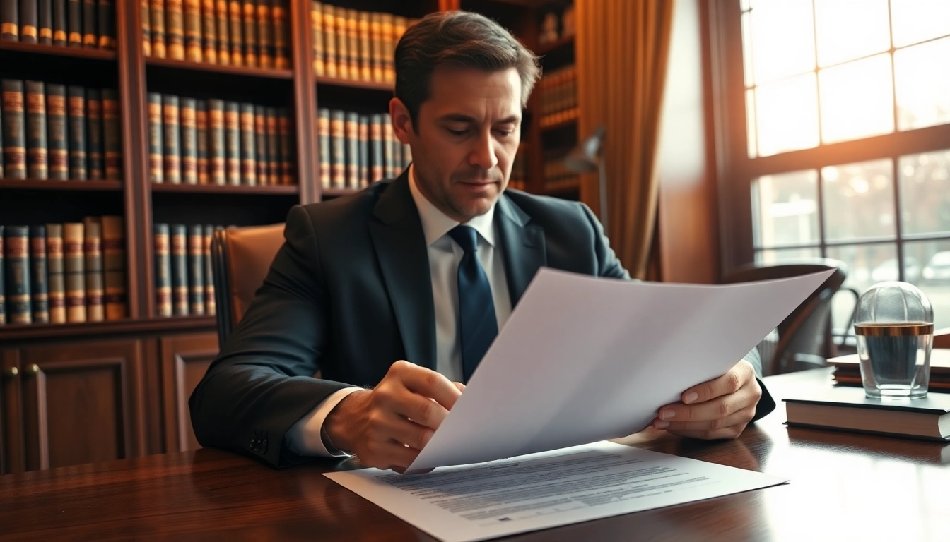 Prepare your Wills in a professional setting with a lawyer reviewing legal documents.
