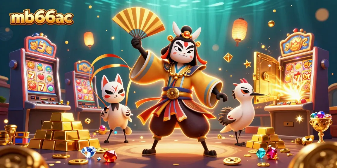 Spin into action and win big with mb66ac's captivating slot scenes, vibrant lucky icons, and thrilling gameplay.