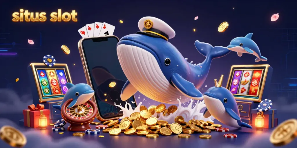 Menangkan pengalaman situs slot dengan ikan paus mega bermain di lautan koin.