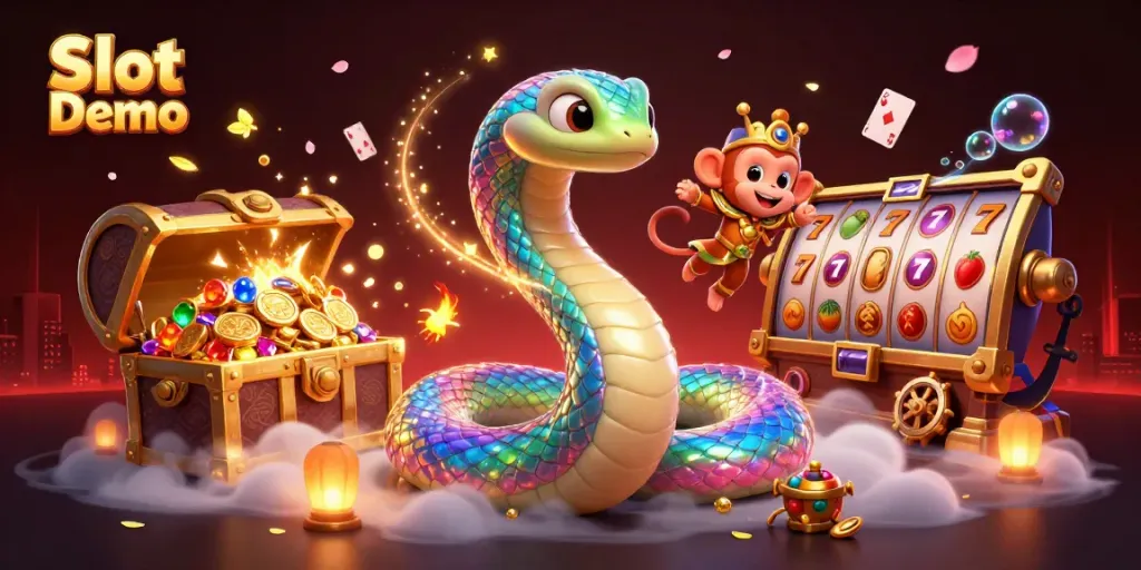 Experience thrilling Slot Demo action with vibrant characters and rich casino elements.
