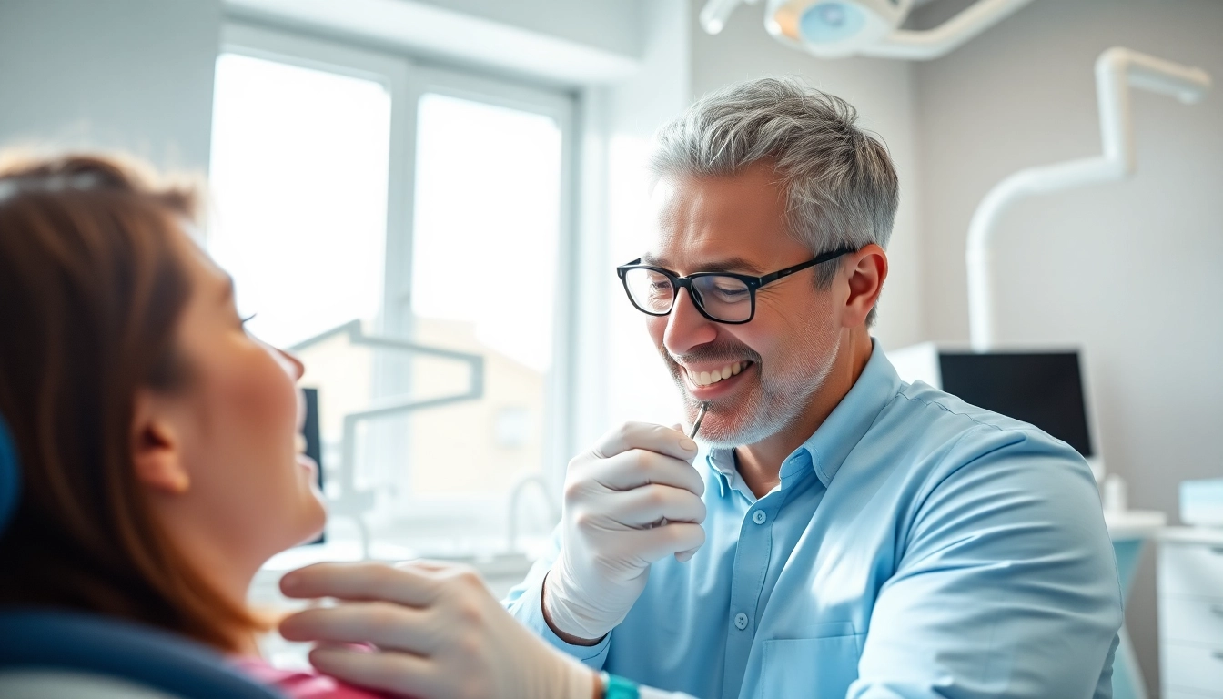 Dentist treating a patient at Miskovich Dental, highlighting dentists grand rapids mn.