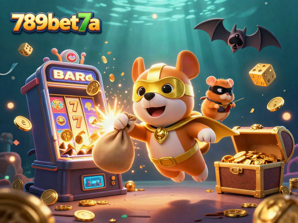 Engage with exciting gaming action at 789bet7a illustrated by a colorful casino scene.