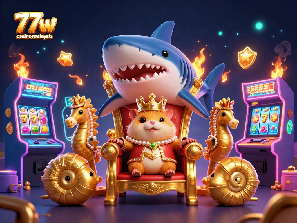 Engage with vibrant slot gaming at 77w casino malaysia featuring energetic characters and colorful elements.