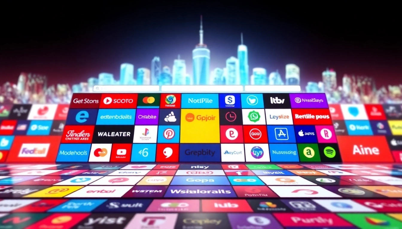 Showcase of the million dollar homepage with vibrant ads and digital art, promoting connectivity.