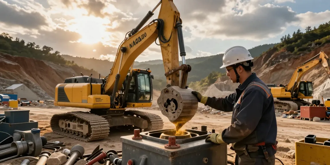 NAGA2000 gold mining tools used by a technician in a professional setting