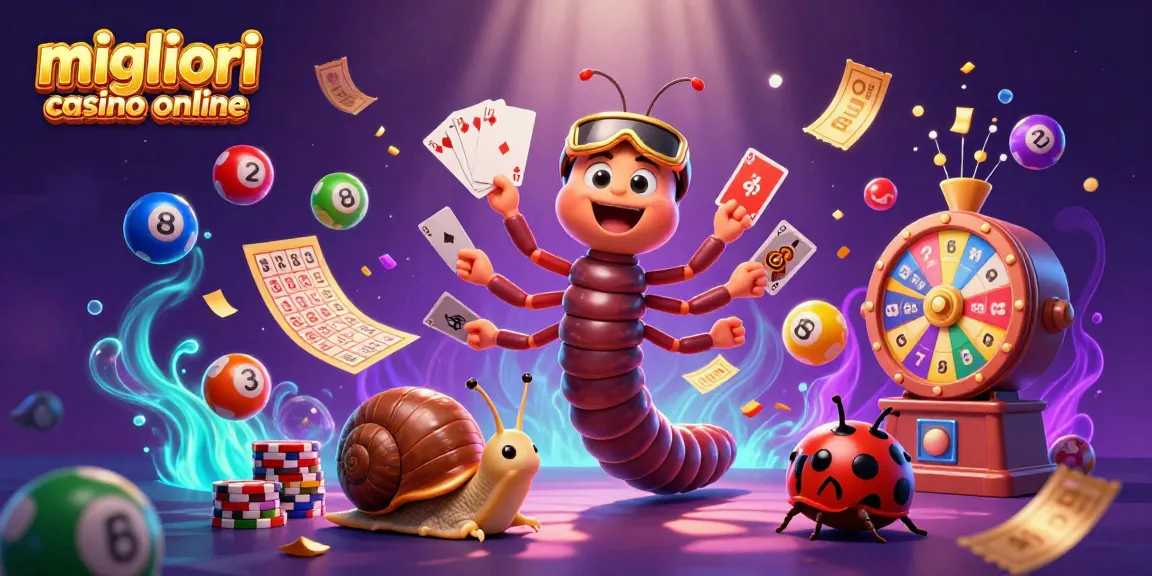 Mescola divertimento e strategia nei migliori casino online con la presenza di un millipede dealer e un'escursione emozionante.
