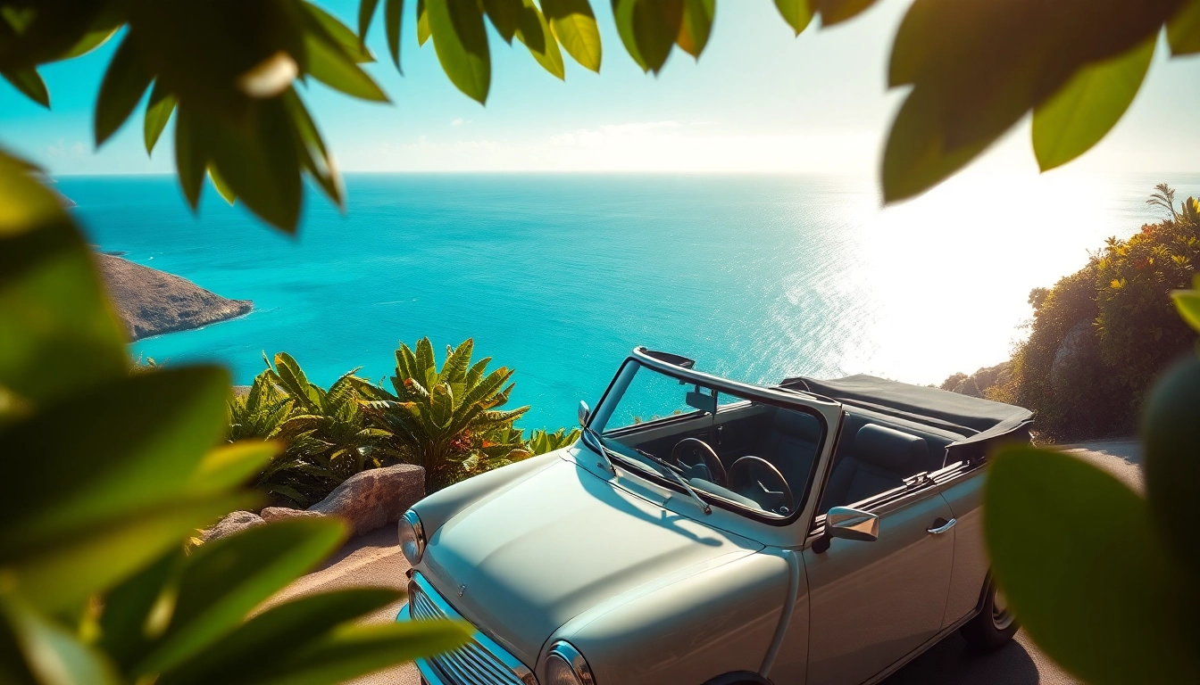 Enjoy the Best Convertible Car Rental St Barts: Luxury and Freedom Await