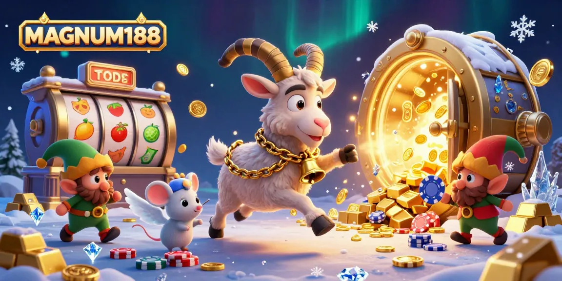 Experience the excitement of MAGNUM188 with Krampus at an online casino, where rewards await!