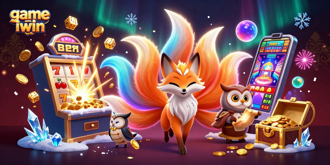 Play thrilling mobile games at game iwin featuring vibrant characters and exciting casino elements.
