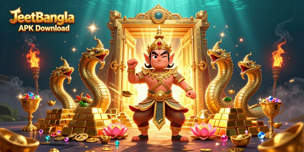 Experience excitement with JeetBangla APK Download and uncover treasure in a vibrant 3D casino world!