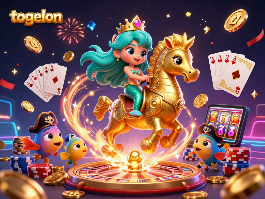 Experience togelon’s thrilling atmosphere with enchanting characters and vibrant casino elements.