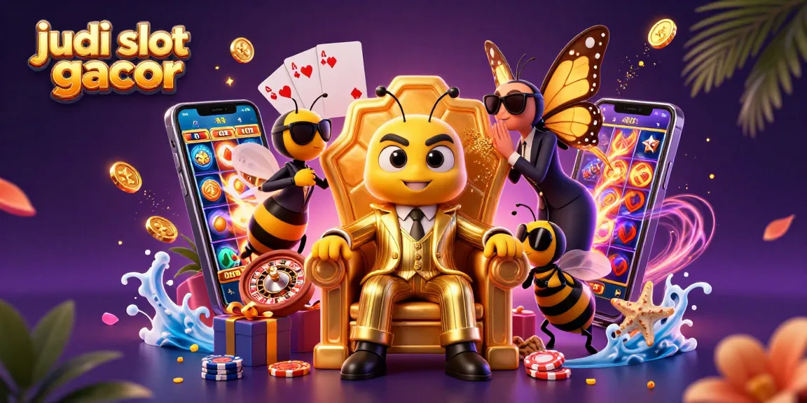 Menang besar di judi slot gacor dengan karakter unik dan elemen permainan yang kaya di latar festival.