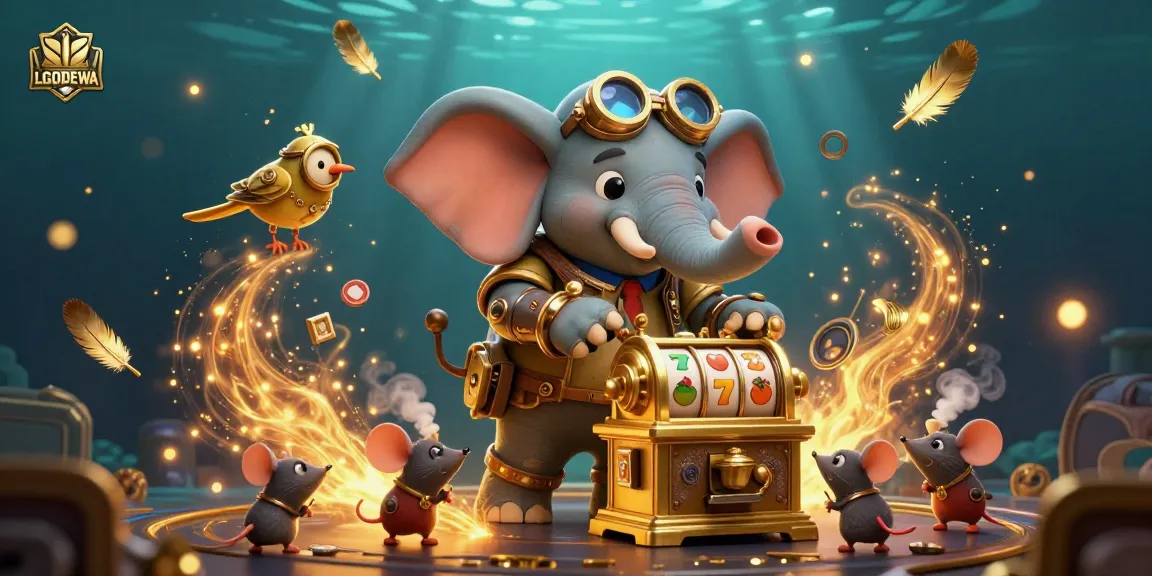Spin golden slot machines with LGODEWA. Experience thrilling gambling adventures and winning moments.