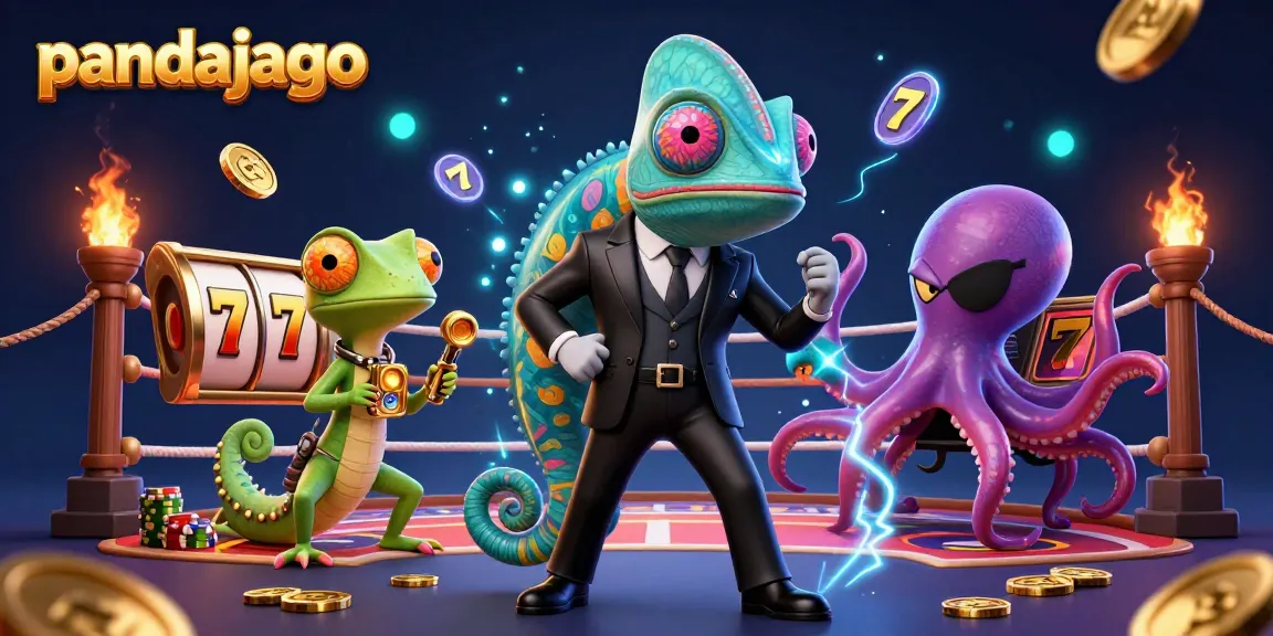 Pandajago menghadirkan keseruan bermain slot gacor dengan simbol jackpot dan koin emas yang melimpah.