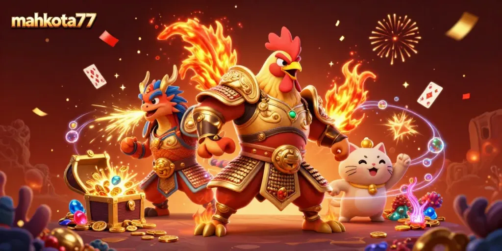 Mahkota77 merayakan kemenangan di arena perjudian dengan karya seni digital yang mengesankan.