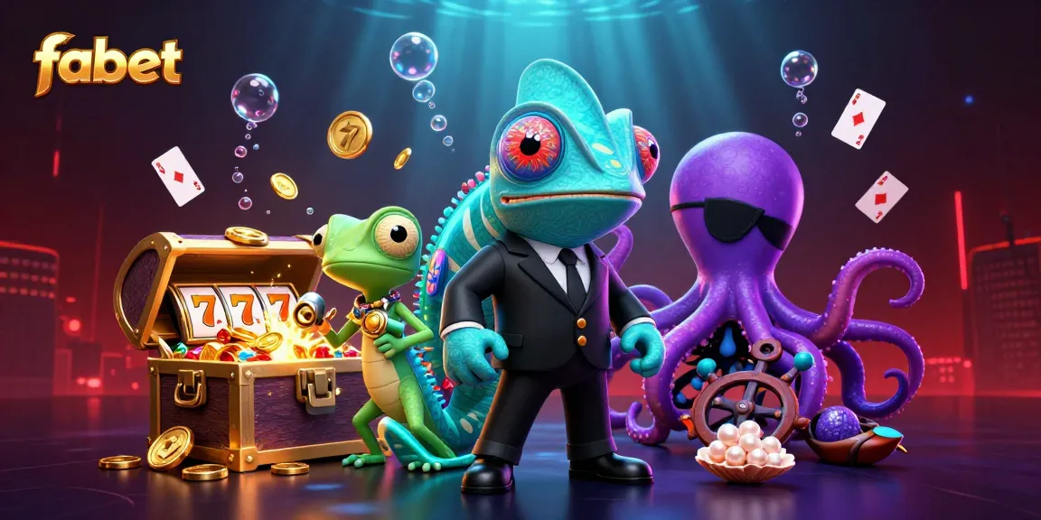 Experience excitement like never before with fabet's vibrant underwater casino scene full of action!