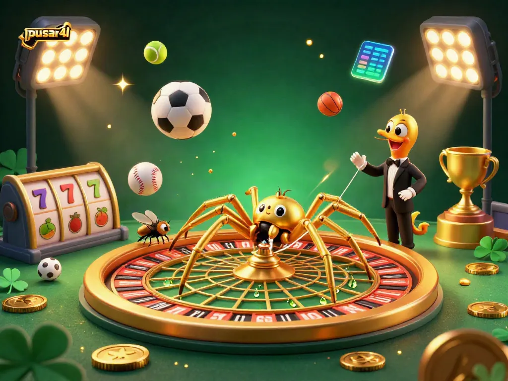Experience the excitement of pusar4d with this vibrant roulette scene featuring lively betting activity.