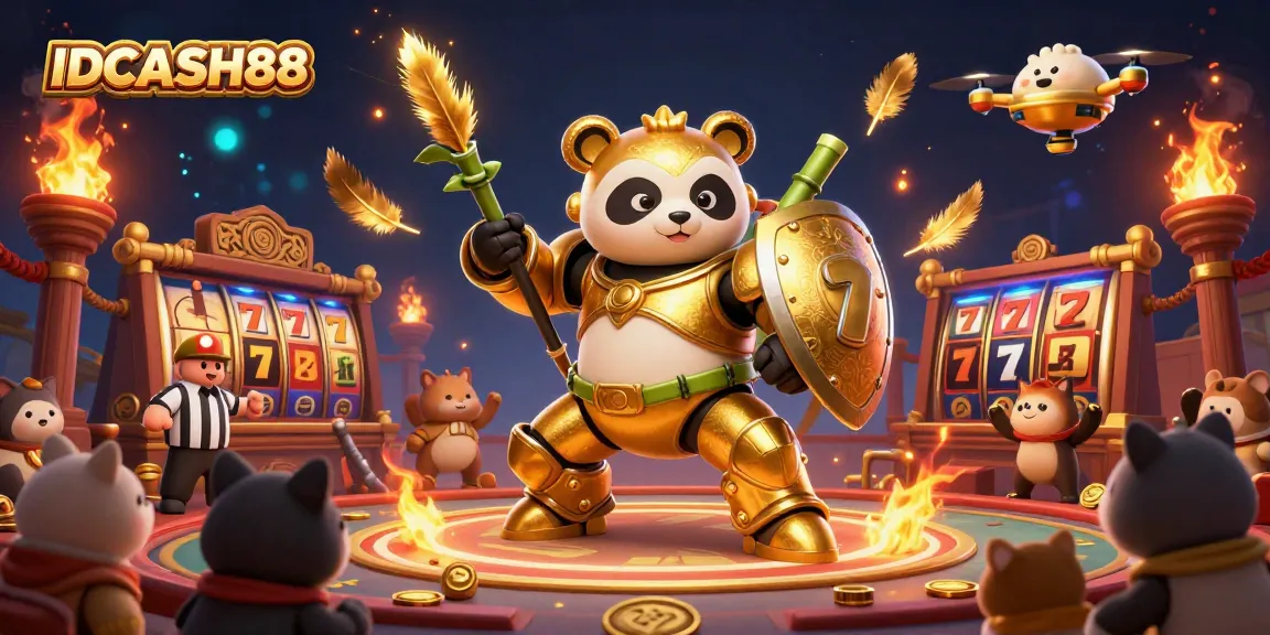 IDCASH88 showcases a captivating 3D gambling arena with dynamic characters and rich casino elements.