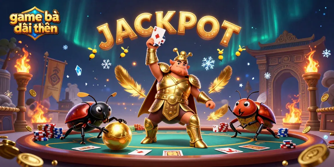 Engage in an exciting game bài đổi thưởng with vibrant characters and dynamic casino elements.