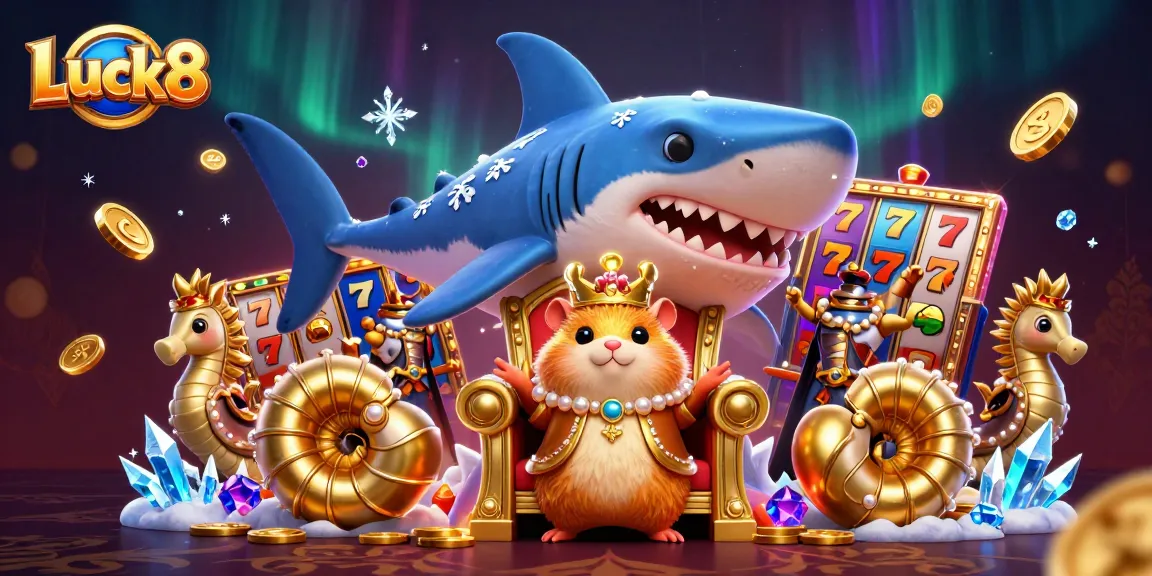 Spin the reels and discover excitement with Luck8's vibrant casino scene featuring a playful atmosphere.