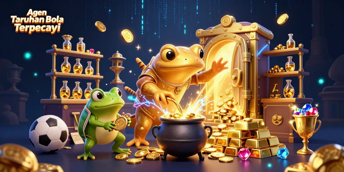 Bet on Agen Taruhan Bola Terpercaya while engaging in thrilling sports betting adventures featuring dynamic characters.