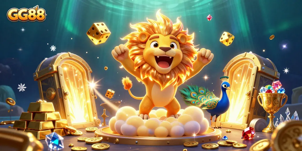 Experience the thrill of GG88 with dynamic gaming elements and vibrant casino visuals.