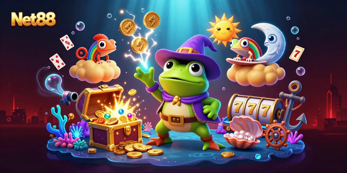 Create opportunities for winning with Net88 at a vibrant, energetic casino scene.